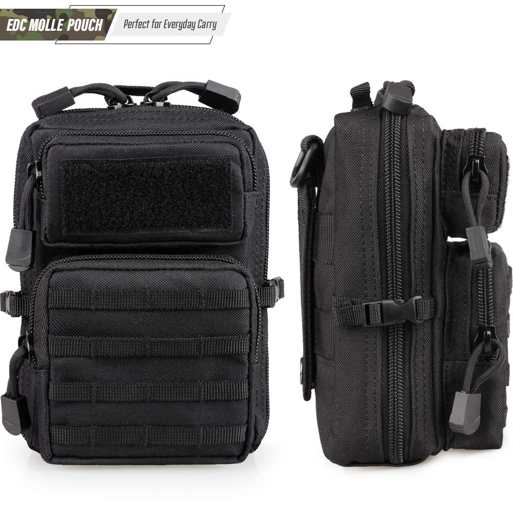 Tactical MOLLE Utility Pouch M - Edc Concealed Carry Bag avaliação e preço