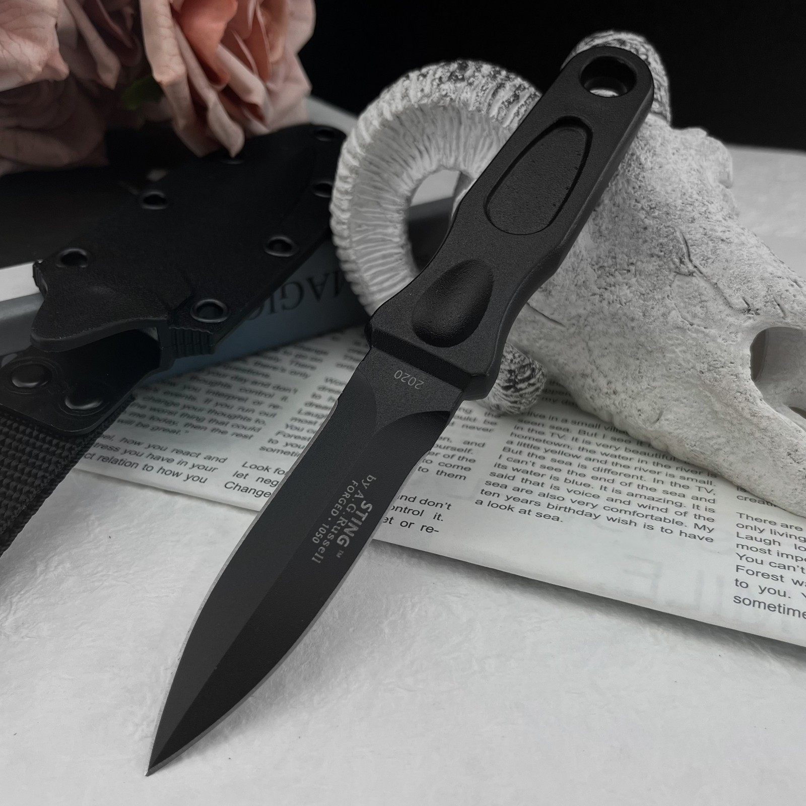 Multi-Function Fixed Blade Kni - Edc Every Day Carry おもちゃ avaliação e preço