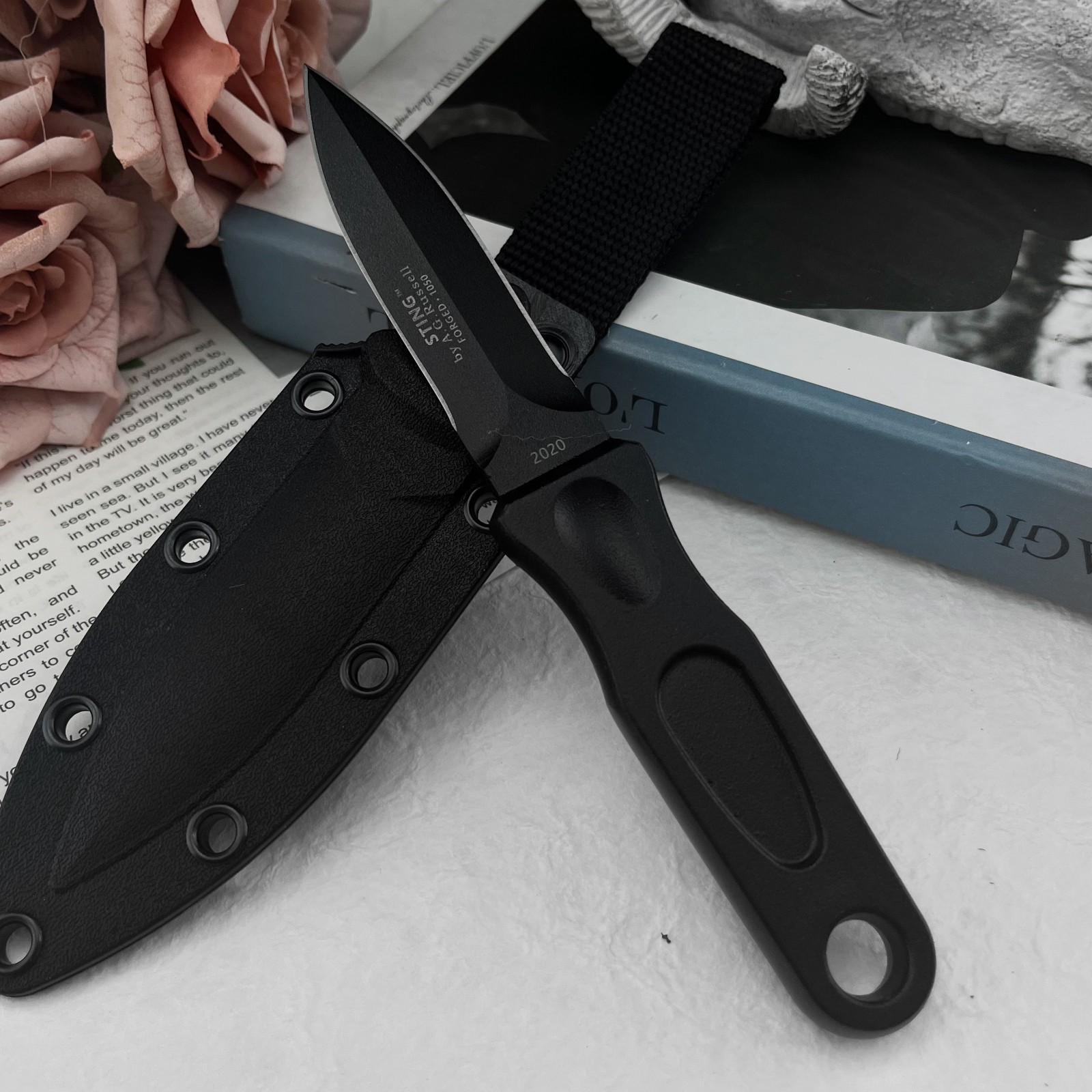Multi-Function Fixed Blade Kni - Edc Every Day Carry おもちゃ avaliação e preço