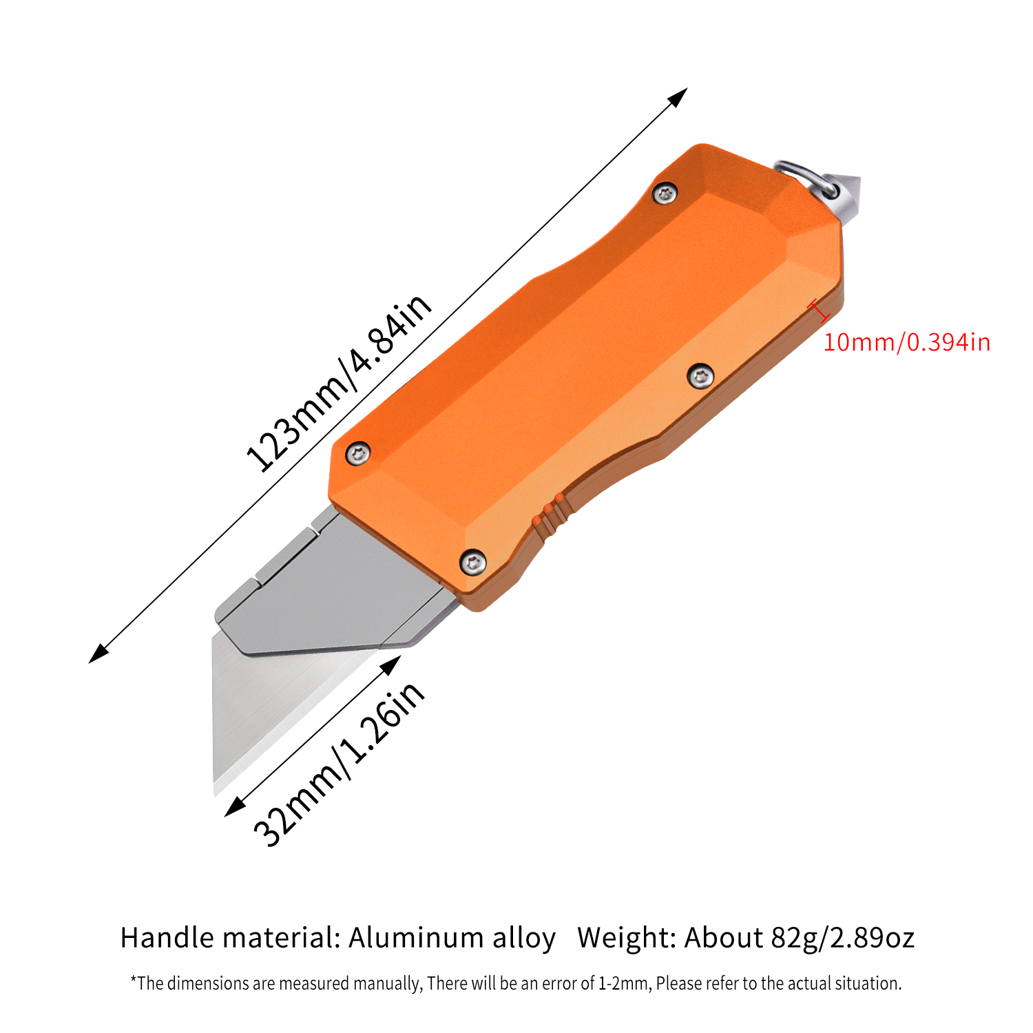 Two-piece aluminum alloy combi - Edc Day Carry avaliação e preço