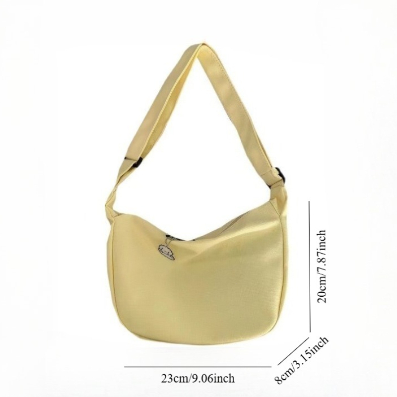 Waffle-Textured Crossbody Bag  - Edc Carry Bag avaliação e preço