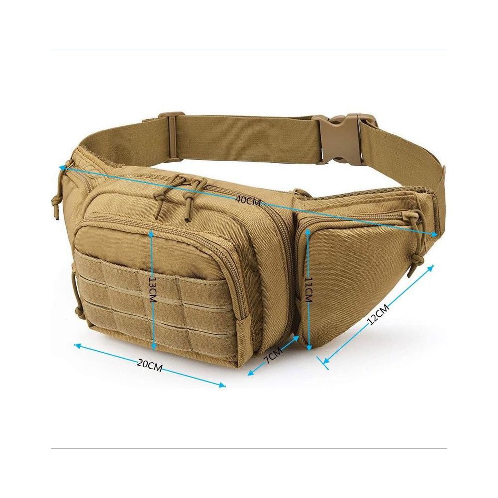 Tactical Waist Pack Waterproof - Edc Carry Bag avaliação e preço