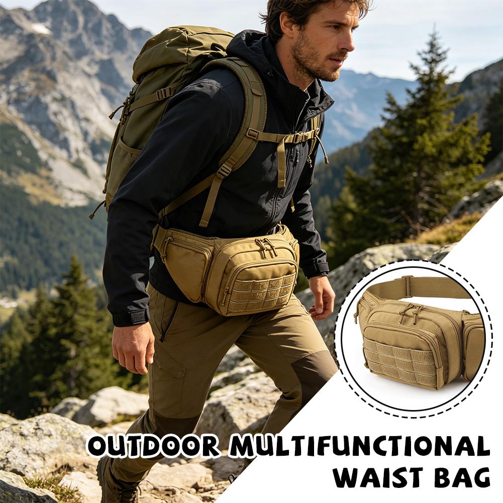 Tactical Waist Pack Waterproof - Edc Carry Bag avaliação e preço