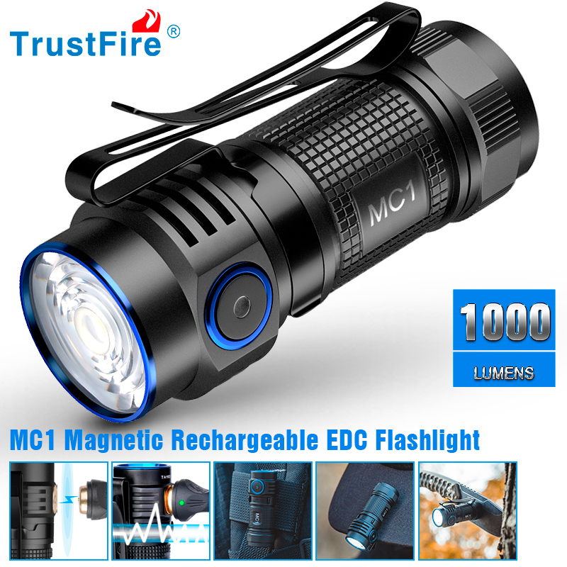Trustfire MC1 Usb Rechargeable - Edc Every Day Carry おもちゃ avaliação e preço